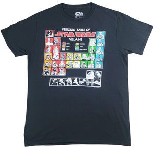 VFifthsun Star Wars Black T Shirt Periodic Table O
